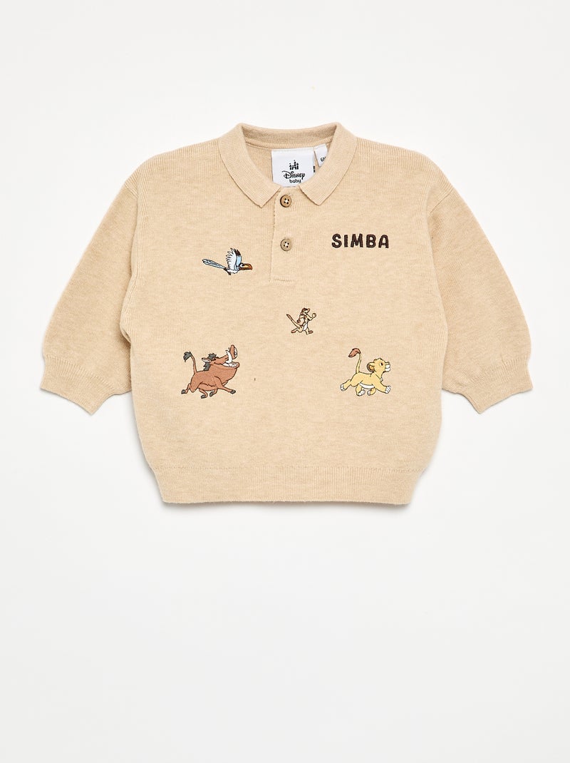 Completo "Disney" 2 pezzi - Maglione + pantaloni Beige - Kiabi