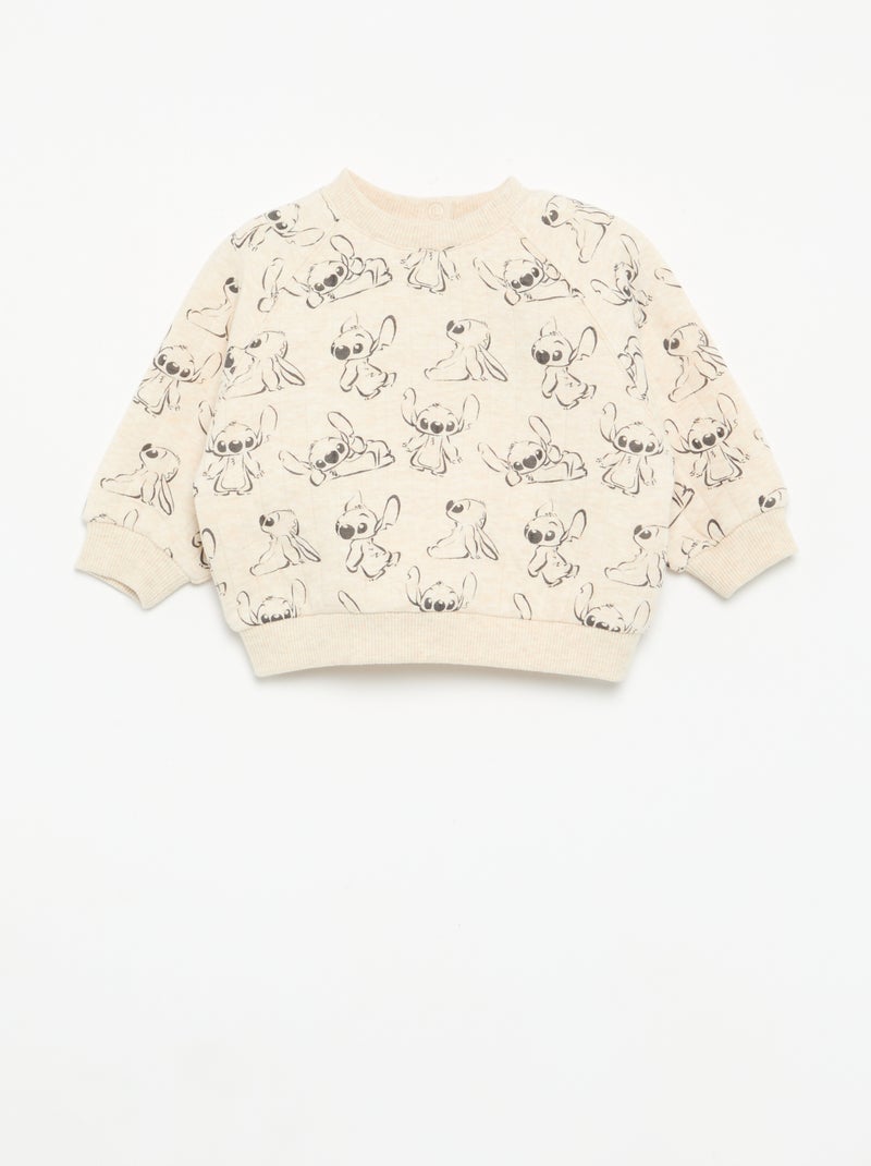 Completo 'Disney' 2 pezzi: felpa + pantaloni Beige - Kiabi