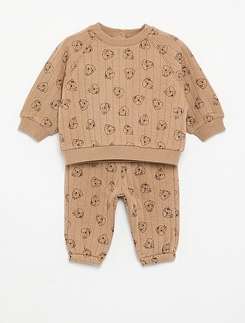 Completo 'Disney' 2 pezzi: felpa + pantaloni