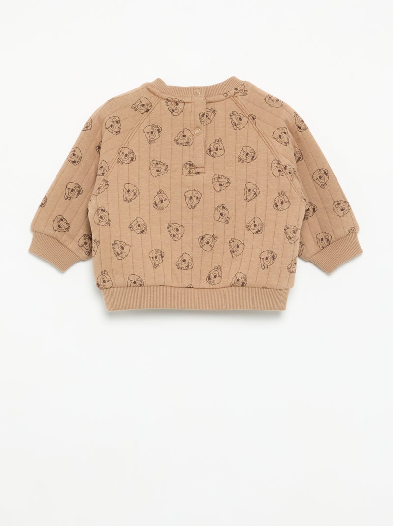 Completo \'Disney\' 2 pezzi: felpa + pantaloni Marrone - Kiabi