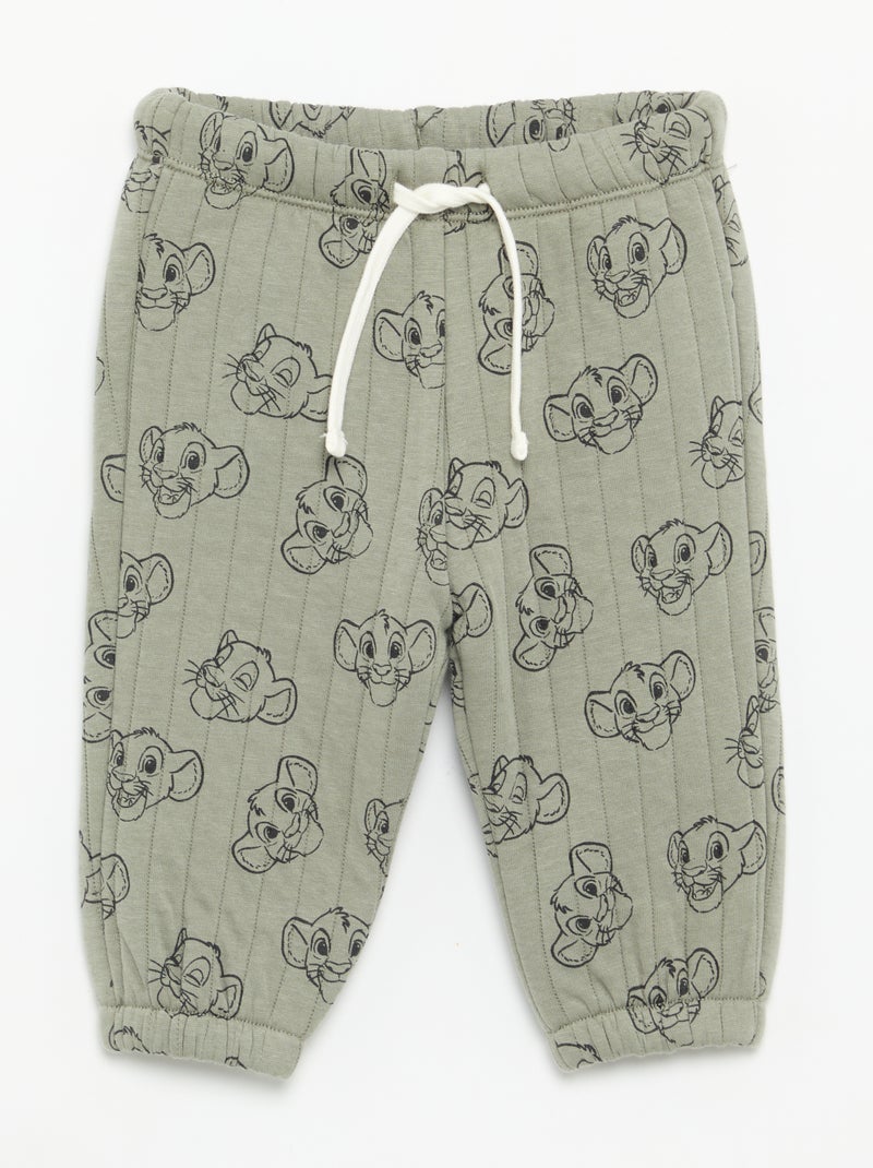 Completo \'Disney\' 2 pezzi: felpa + pantaloni Verde - Kiabi