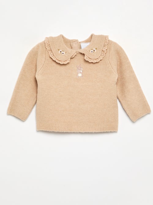 Completo 'Disney' 2 pezzi in maglia - Maglione + leggings - Kiabi