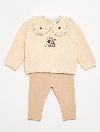 Completo 'Disney' 2 pezzi in maglia - Maglione + leggings