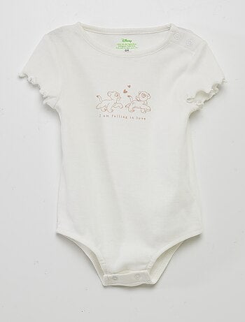 Completo 'Disney' body a coste + legging corti