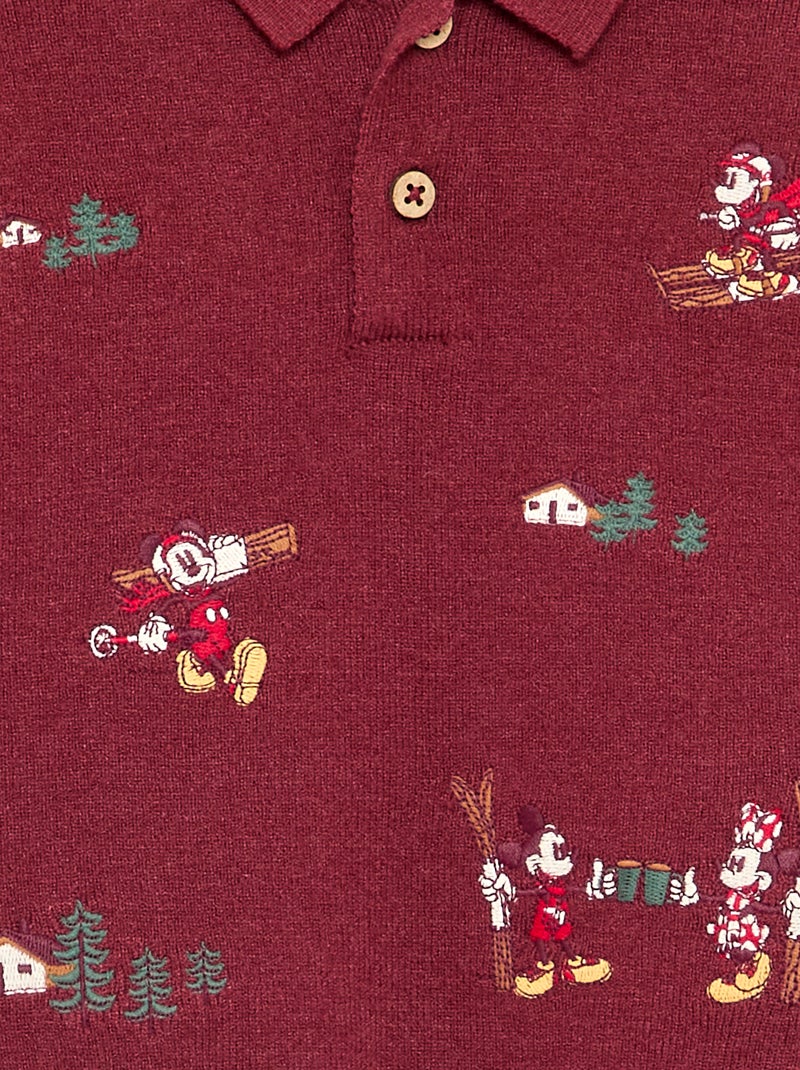 Completo "Disney" "Natale" 2 pezzi - Maglione + pantaloni Rosso - Kiabi