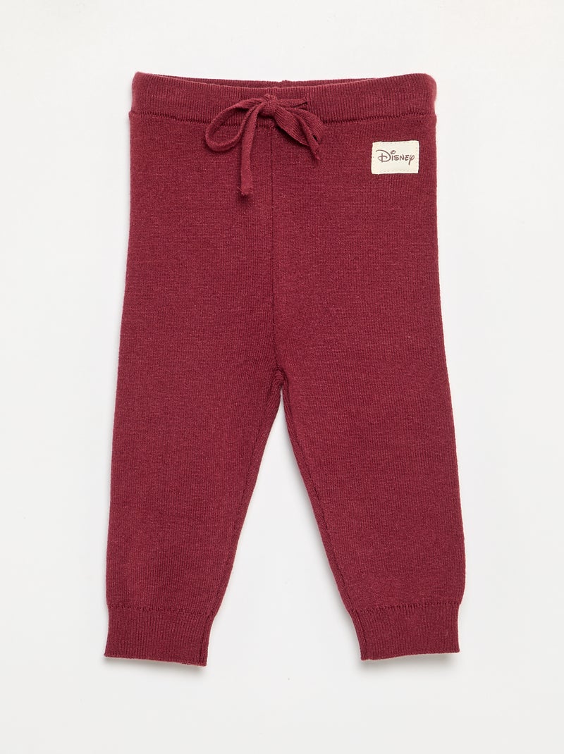 Completo "Disney" "Natale" 2 pezzi - Maglione + pantaloni Rosso - Kiabi