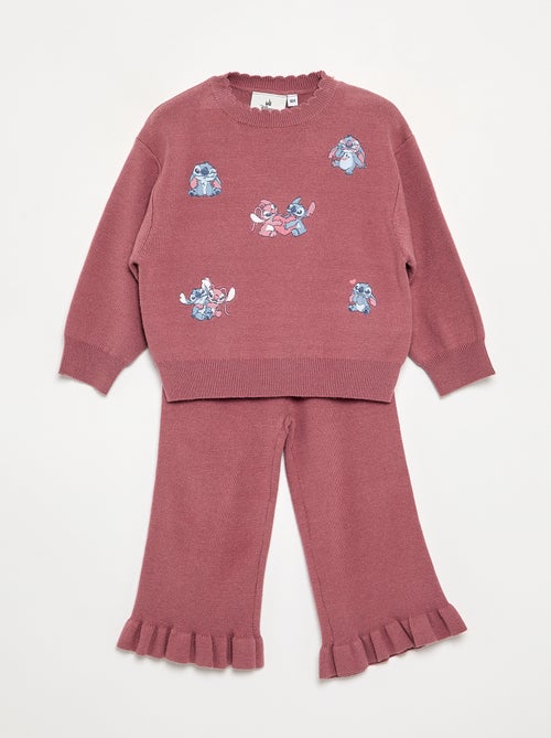 Completo 'Disney' 'Stitch' 2 pezzi - Maglione + pantaloni - Kiabi