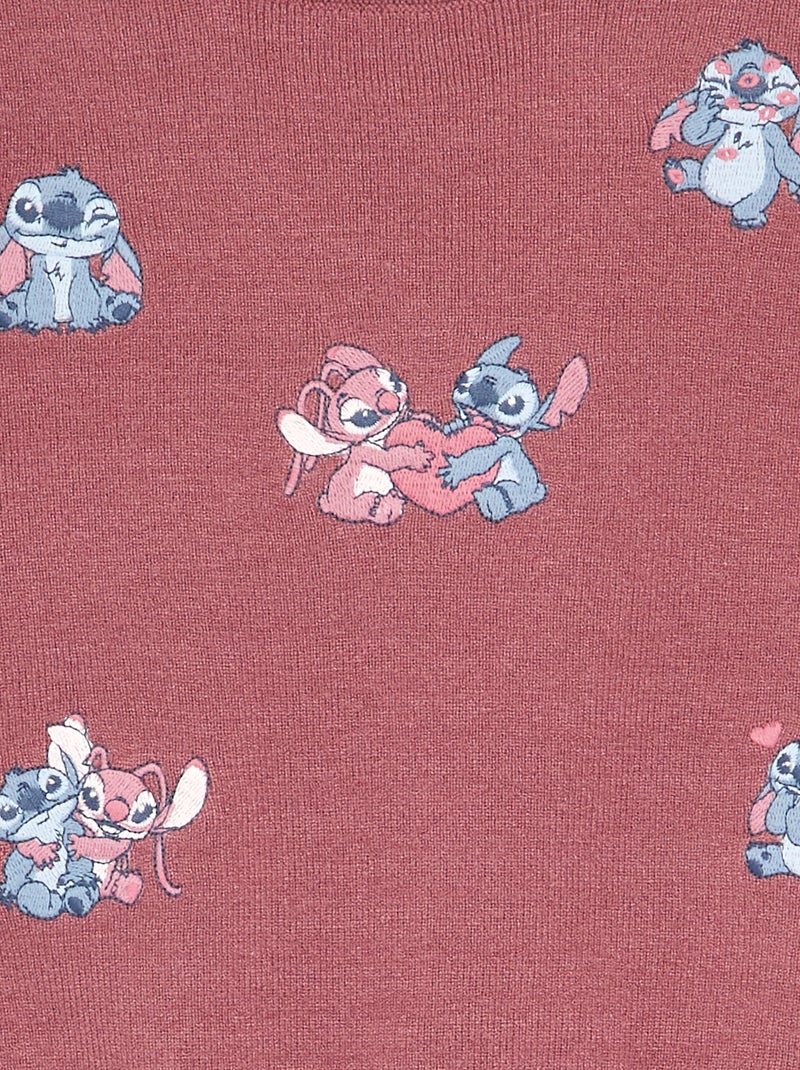 Completo 'Disney' 'Stitch' 2 pezzi - Maglione + pantaloni Rosa - Kiabi