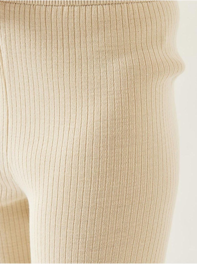 Completo due pezzi a maniche lunghe lucci Beige argilla - Kiabi