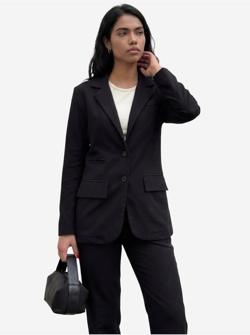 Completo due pezzi con colletto da giacca e chiusura con bottoni my fashion - Kiabi Completo due pezzi con colletto da giacca e chiusura con bottoni my fashion - Kiabi
