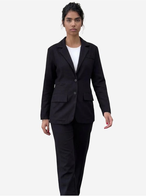 Completo due pezzi con colletto da giacca e chiusura con bottoni my fashion - Kiabi Completo due pezzi con colletto da giacca e chiusura con bottoni my fashion - Kiabi