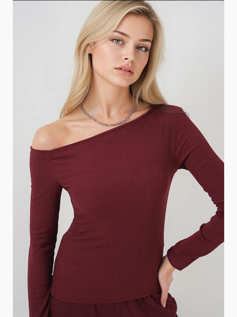 Completo due pezzi con spalle scoperte bdart Rosso bordeaux - Kiabi