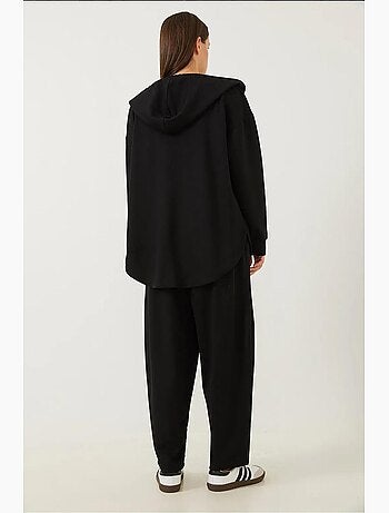 Completo due pezzi in modal con zip lucci