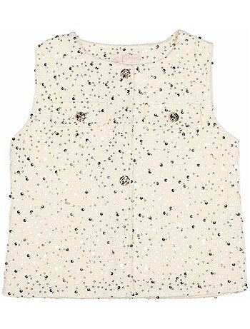 Completo elegante decorato con paillettes - Kids Star