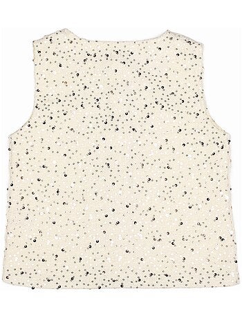 Completo elegante decorato con paillettes - Kids Star