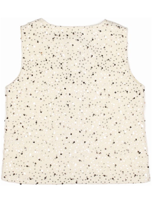 Completo elegante decorato con paillettes - kids star - Kiabi Completo elegante decorato con paillettes - kids star - Kiabi