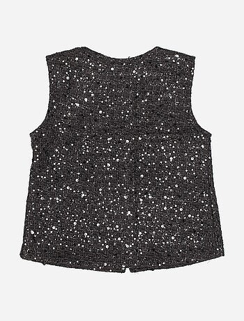 Completo elegante decorato con paillettes - Kids Star