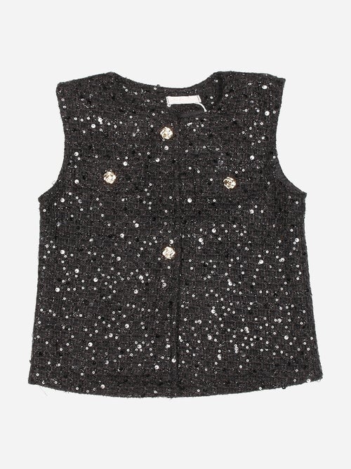 Completo elegante decorato con paillettes - Kids Star - Kiabi Completo elegante decorato con paillettes - Kids Star - Kiabi