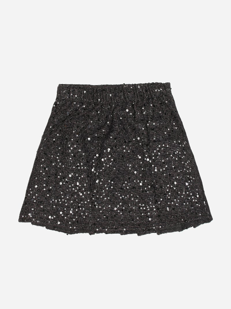 Completo elegante decorato con paillettes - Kids Star Nero - Kiabi