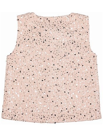 Completo elegante decorato con paillettes - Kids Star