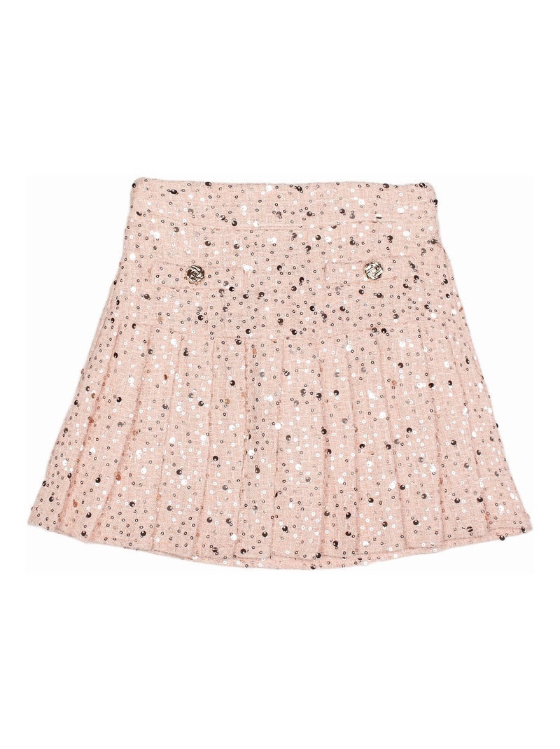 Completo elegante decorato con paillettes - Kids Star Rosa - Kiabi