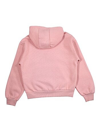 Completo felpa con cappuccio e pantalone da jogging bambina