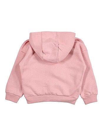 Completo felpa con cappuccio e pantalone da jogging bambina