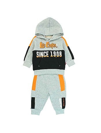 Completo felpa con cappuccio e pantalone jogging neonato Lee Cooper