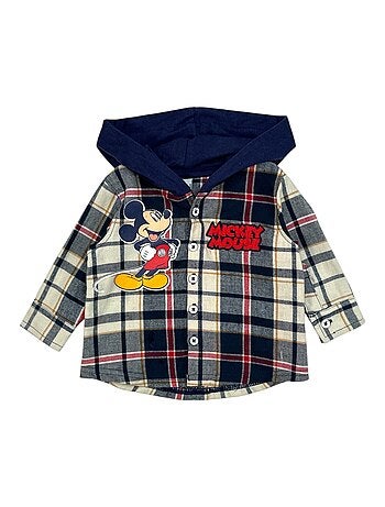 Completo felpa con cappuccio e pantaloni bebè Mickey