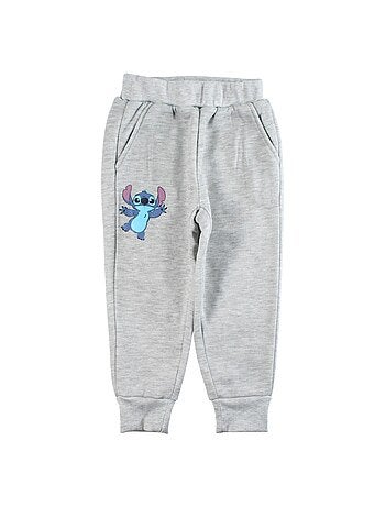 Completo felpa con cappuccio e pantaloni tuta Lilo & Stitch bambina