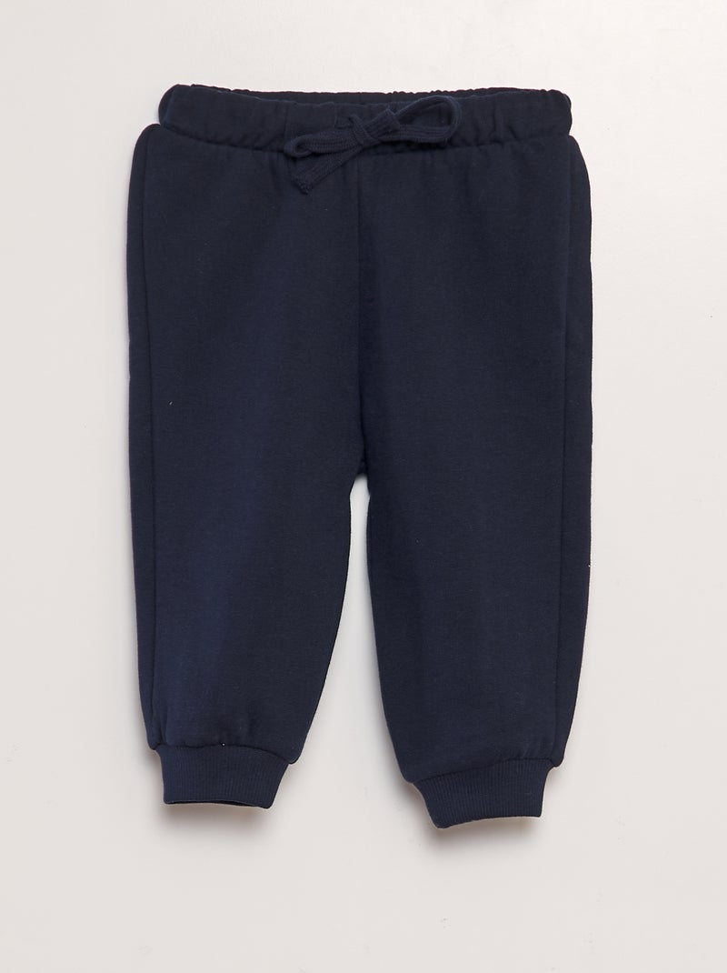 Completo felpa con cappuccio + leggings - 2 pezzi blu - Kiabi