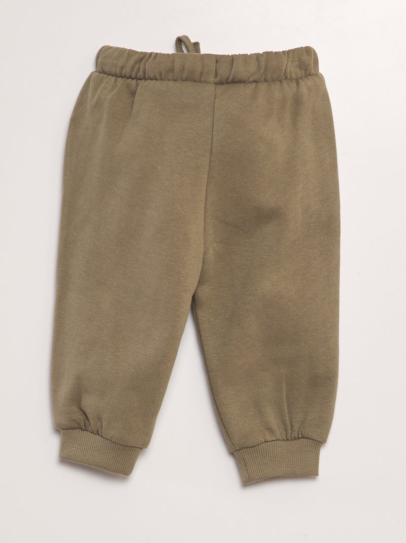 Completo felpa con cappuccio + leggings - 2 pezzi VERDE - Kiabi