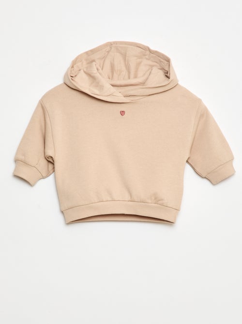 Completo felpa con cappuccio + leggings in maglia - Kiabi