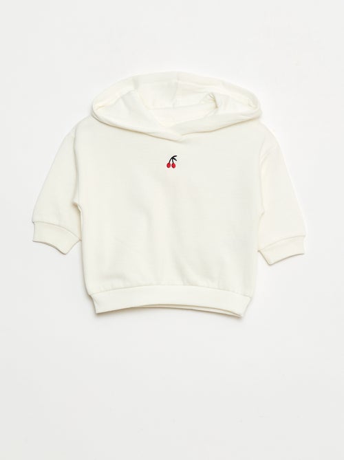 Completo felpa con cappuccio + leggings in maglia - Kiabi