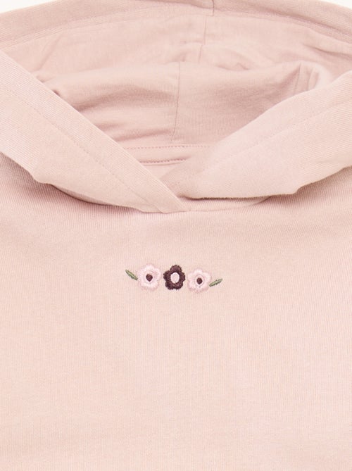 Completo felpa con cappuccio + leggings in maglia - Kiabi