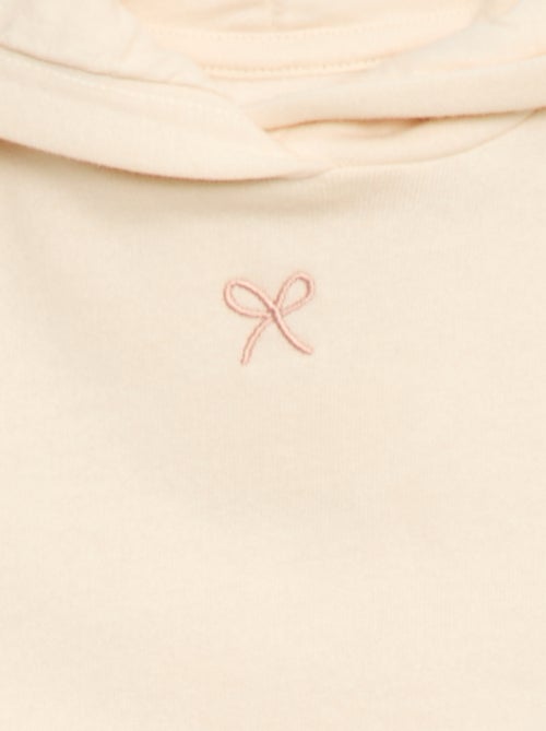 Completo felpa con cappuccio + leggings in maglia - Kiabi