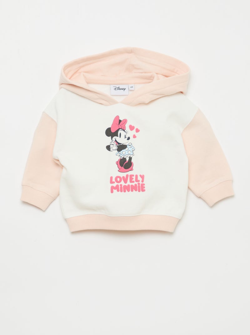 Completo felpa con cappuccio + leggings 'Minnie' Rosa - Kiabi