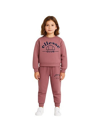 Completo felpa e pantalone da jogging bambina