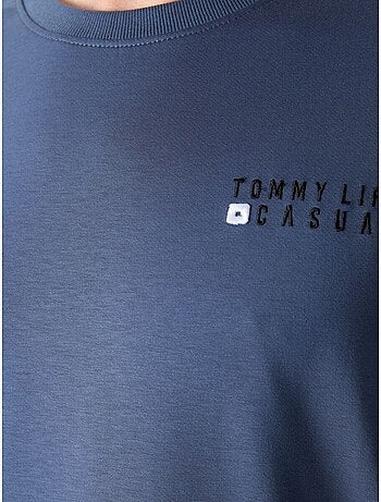 Completo felpa e pantaloni oversize girocollo tommy
