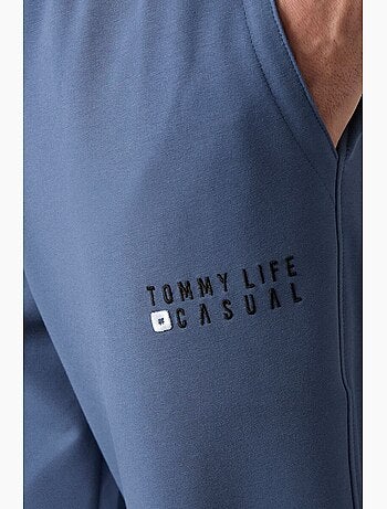 Completo felpa e pantaloni oversize girocollo tommy