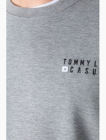 Completo felpa e pantaloni oversize girocollo tommy