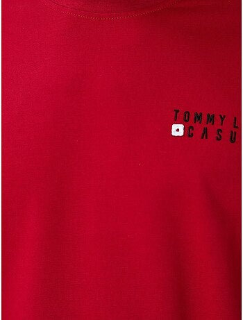 Completo felpa e pantaloni oversize girocollo tommy