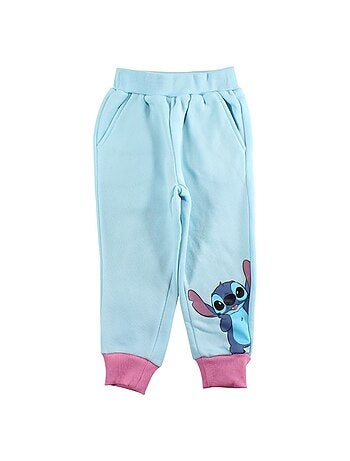 Completo felpa e pantaloni tuta su gruccia Lilo & Stitch bambina