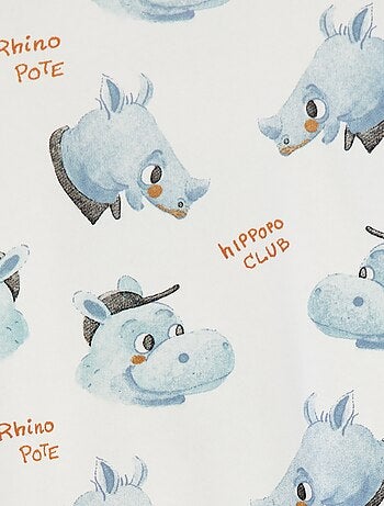 Completo felpa in french terry + shorts - 2 pezzi