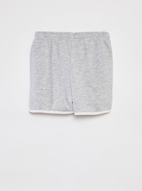 Completo felpa in french terry + shorts - 2 pezzi - Kiabi