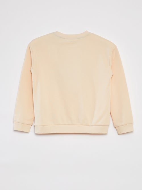 Completo felpa in french terry + shorts - 2 pezzi - Kiabi