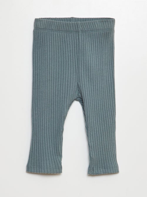 Completo felpa in tessuto felpato + leggings a coste - 2 pezzi - Kiabi Completo felpa in tessuto felpato + leggings a coste - 2 pezzi - Kiabi