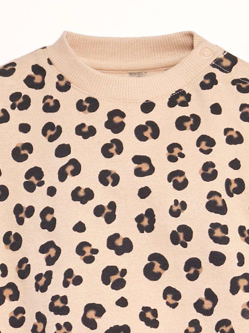 Completo felpa + joggers - 2 pezzi BIANCO - Kiabi