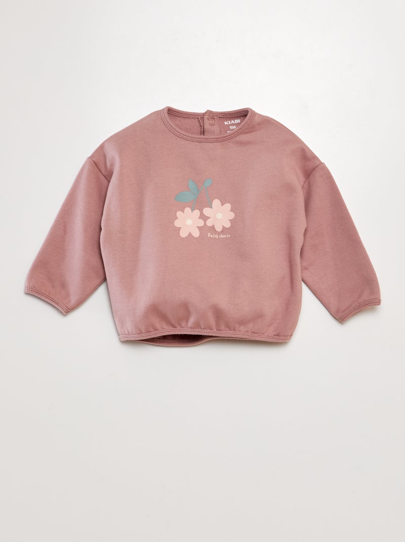 Completo felpa + joggers - 2 pezzi ROSA - Kiabi