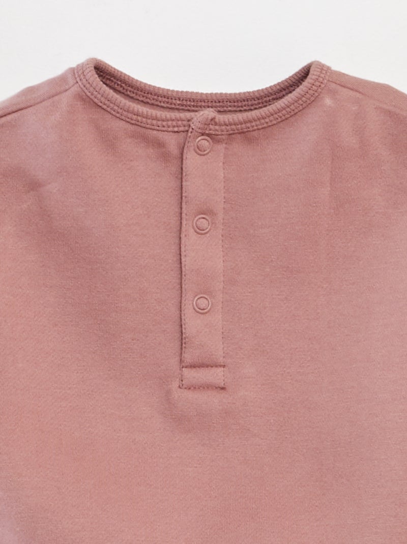 Completo felpa + joggers - 2 pezzi ROSA - Kiabi